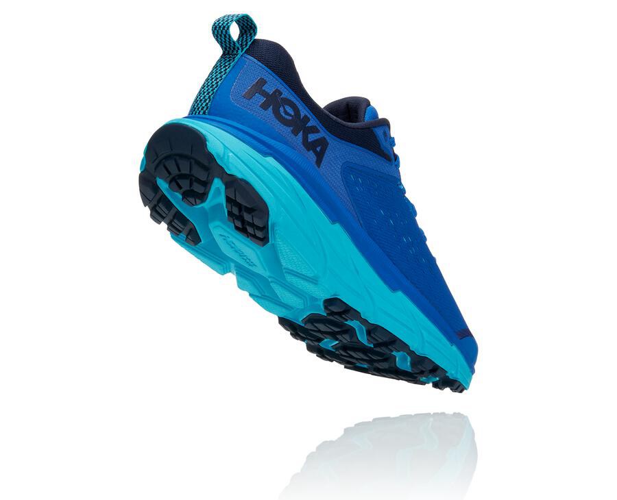 Zapatillas Trail Hoka One One Hombre - Challenger Atr 6 - Azules - KOT108729